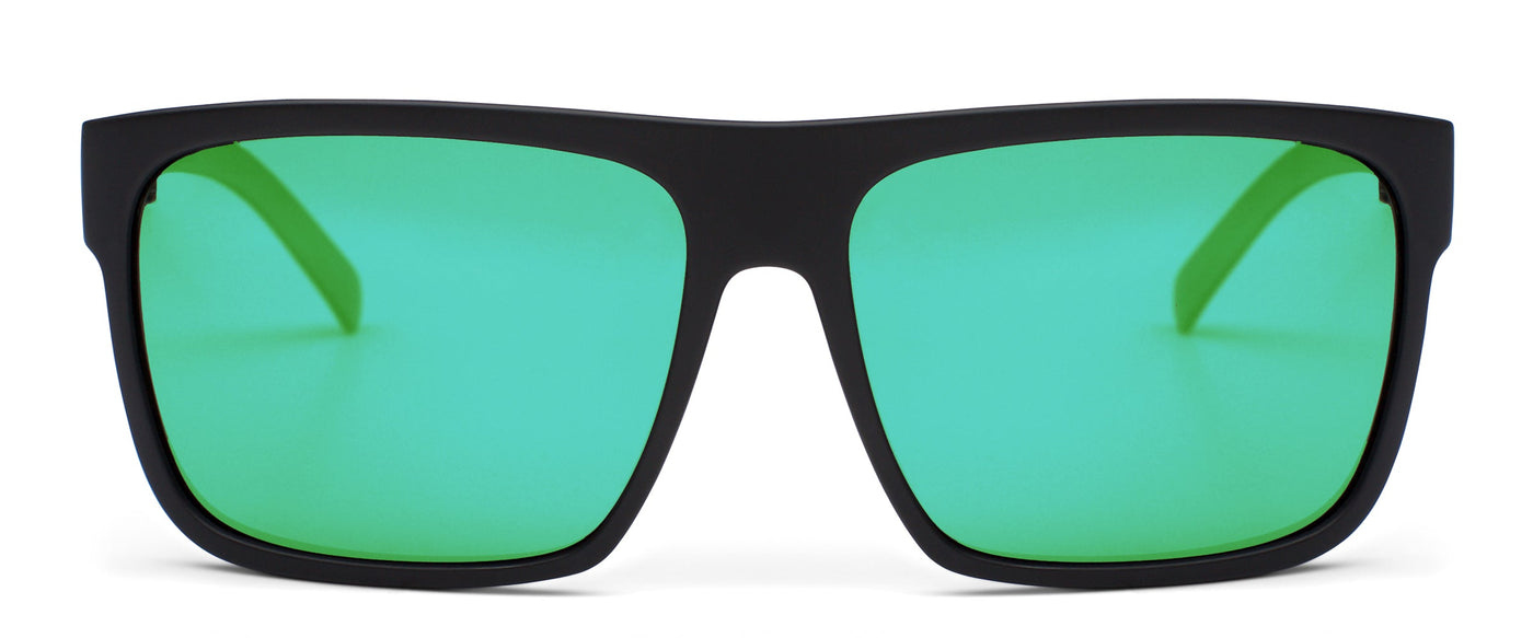 AFTER DARK X - Matte Black / L.I.T. Mirror Green Polar