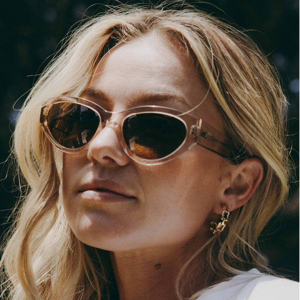 AUDREY - Eco Crystal Pebble / Brown