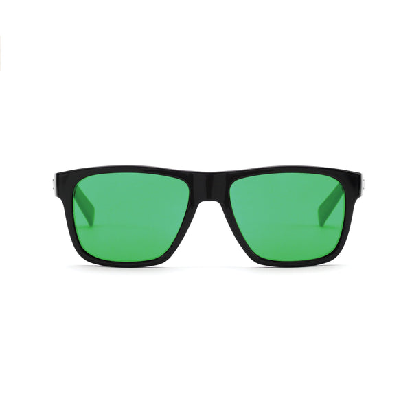 LIFE ON MARS - Matte Black / L.I.T. Polar Mirror Green