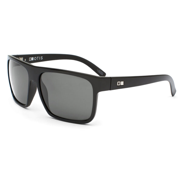 Black OTIS Eyewear sunglasses facing the side