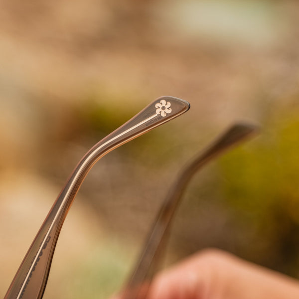 Brown eco friendly sunglasses 