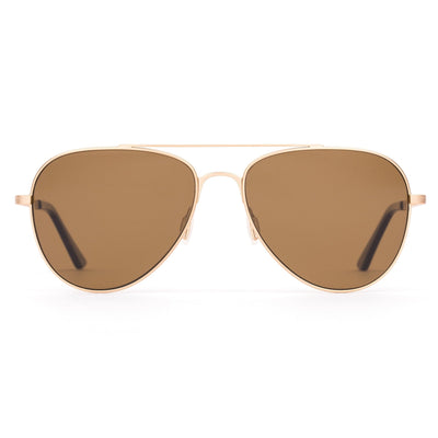 ZEPPELIN - Brushed Gold / Eco Dark Tort / Brown Polar