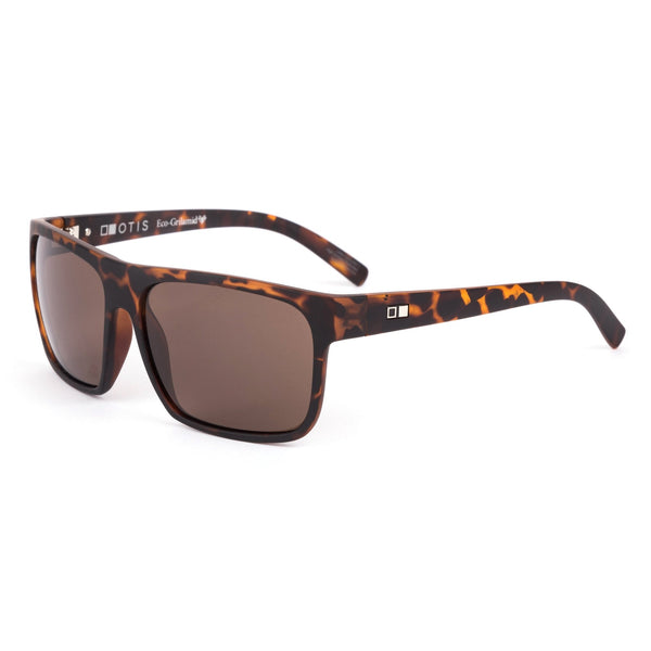 OTIS Eyewear tortoise shell sunglasses from the side